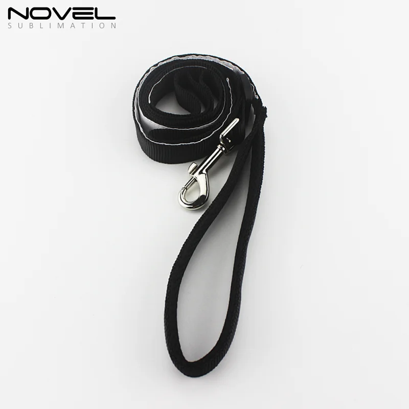 Custom Nylon dog leash 2.0*180CM Sublimation blank pet leash