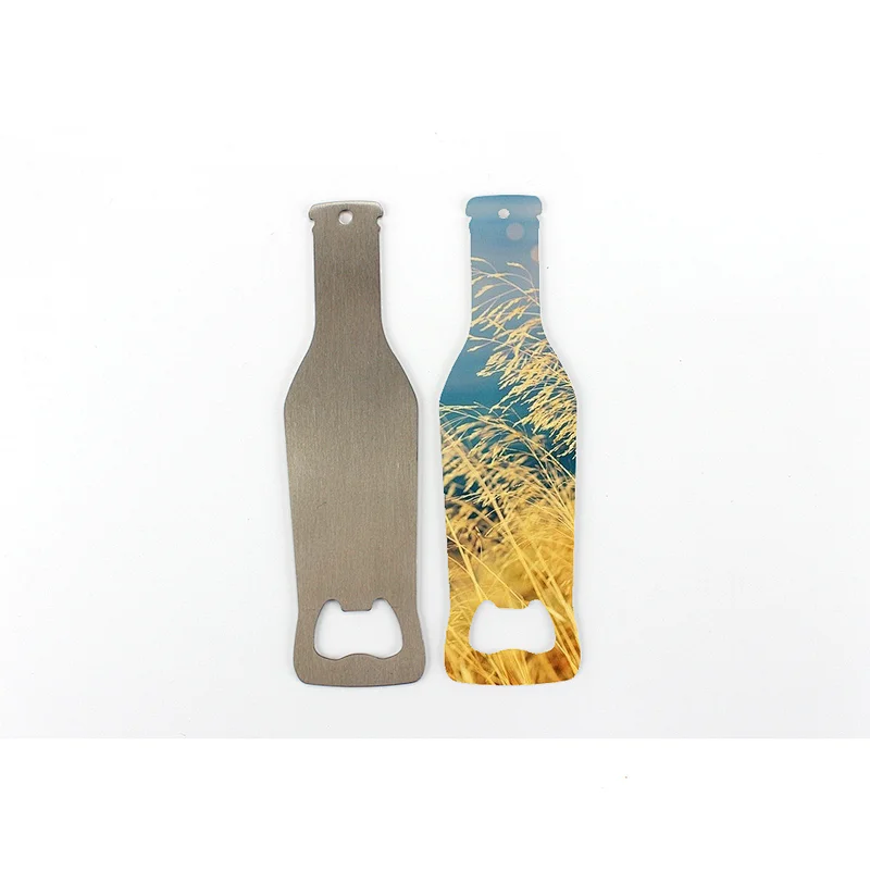 Hot Selling Custom Sublimation Bottle Opener Bottle Opener (Bottle Shape)