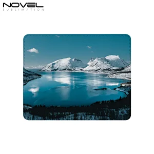 Rectangle Shape Sublimation PU Leather Mouse Pad Mat