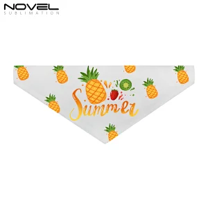 Customize design factory price  Blank Sublimation Pet Scarf