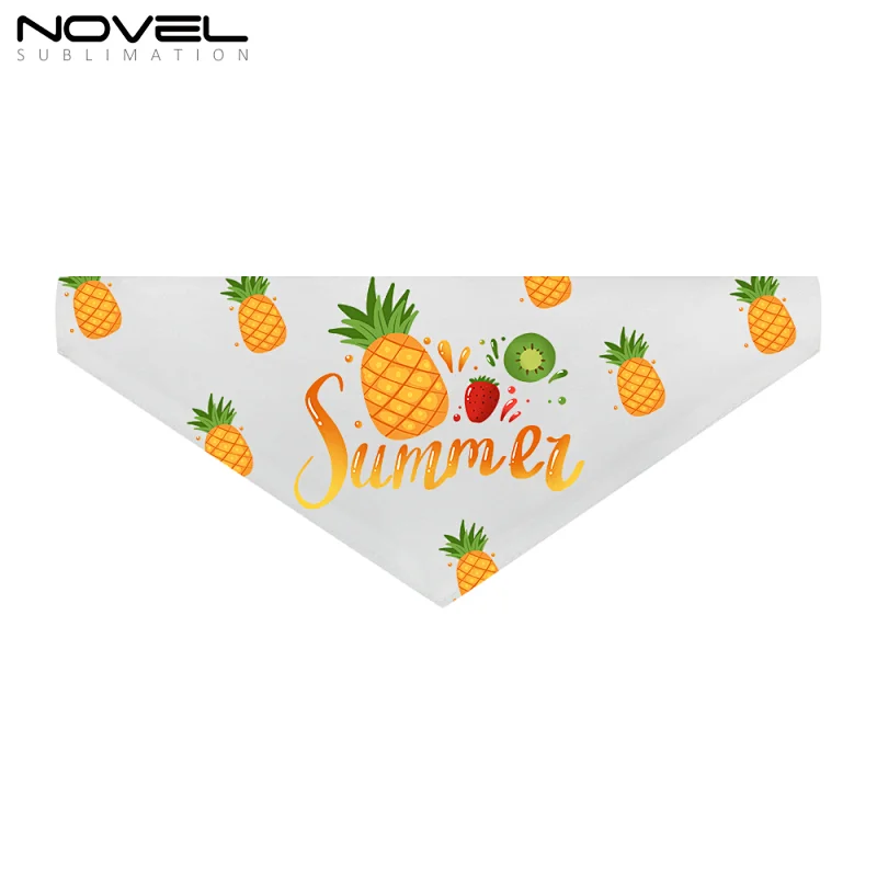Customize design factory price  Blank Sublimation Pet Scarf