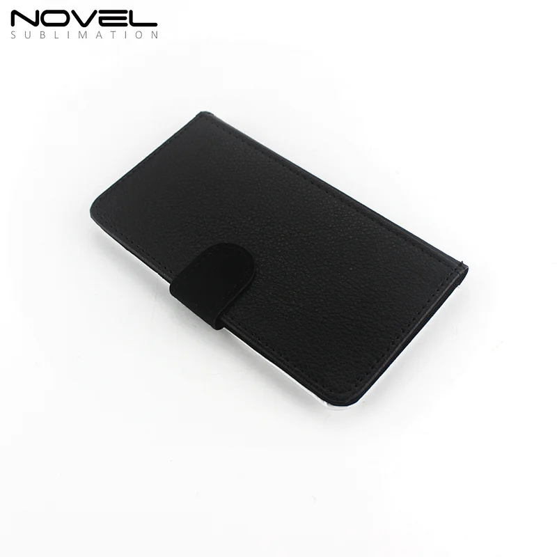 New style Blank DIY Universal Flip Leather Wallet For Phone