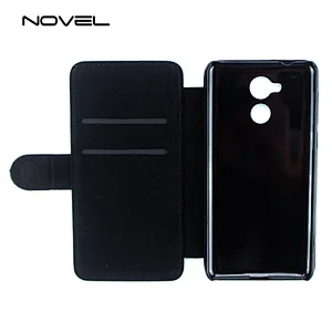 Sublimation PU Leather Case Wallet Flip Stand For Huawei Honor 6C/ Enjoy 6S