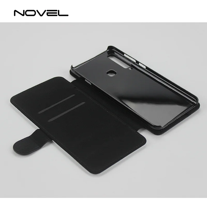 Sublimation Blank Flip Leather Mobile Phone Case For Galaxy A9 2019