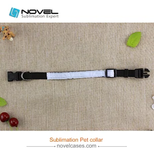 DIY Sublimation Blank Adjustable Dog Collar Medium-2*50cm