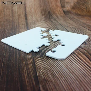 A6 Size Custom Plastic Hard Board Blank Polymer Jigsaw Puzzle
