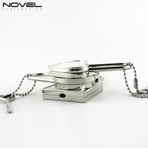 Custom Sublimation Blank Metal Square Lock