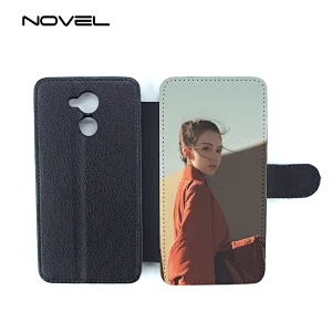 Sublimation PU Leather Case Wallet Flip Stand For Huawei Honor 6C/ Enjoy 6S