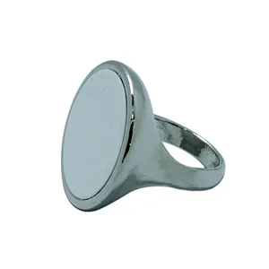 Customized Jewelry Sublimation Blank Ring-Round Shape
