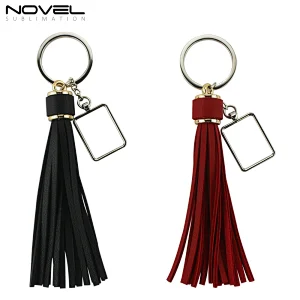 DIY Sublimation Blank  Keyring With Fringe Sublimation Tassel Keyring