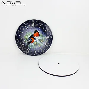 Blank Sublimation MDF Wall Round Clock Dia 27cm