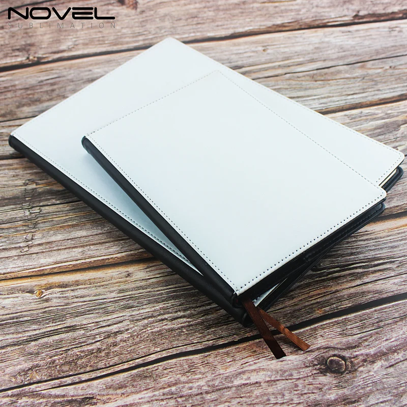 Personalized Cover A4 Size NoteBook Sublimation Blank PU Leather NoteBook