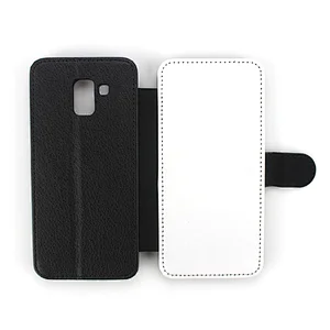 Sublimation Wallet Leather Phone Case For Galaxy J6 2018