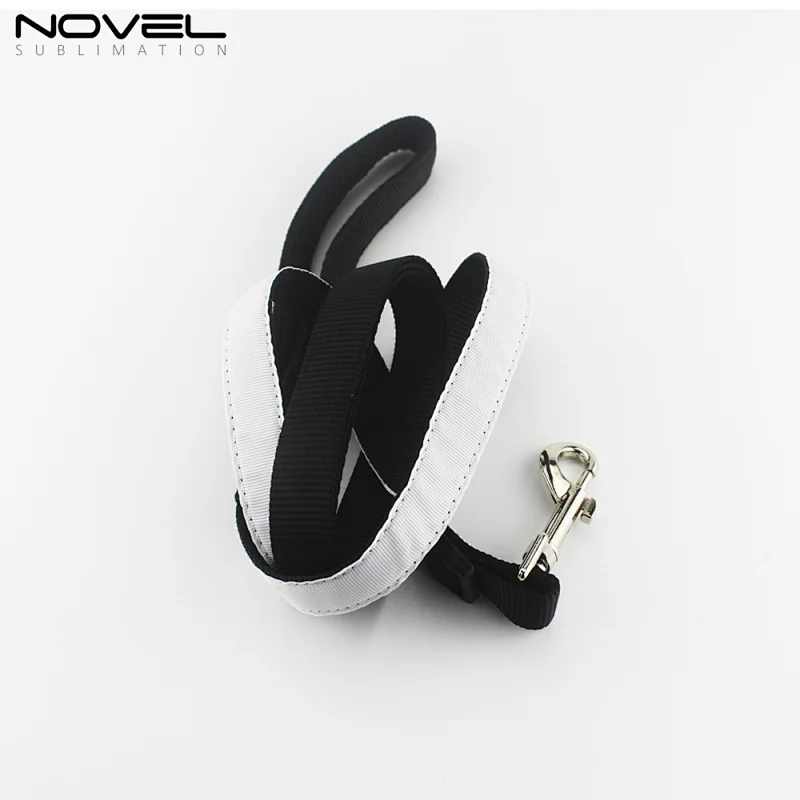 Custom Nylon dog leash 2.0*180CM Sublimation blank pet leash