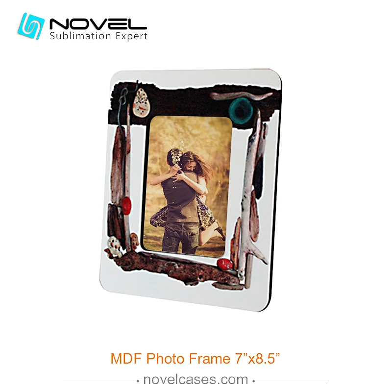 Personalized Sublimation MDF Blank Photo Frame ,5*7 Photo Frame