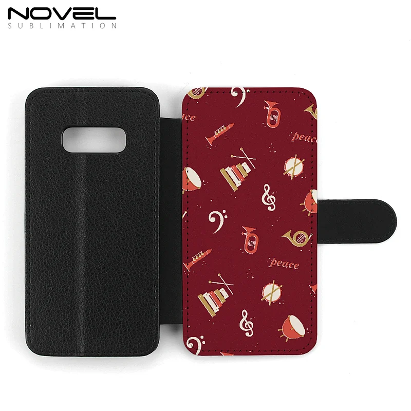 high quality heat transfer stand-up phone case for S10E