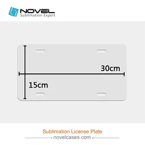 Sublimation Printing Blank License Plate Car License Aluminum Sheet