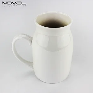 Factory Price for Coffee Milk Tea 450ml Sublimation Blanks ceramic Mugs