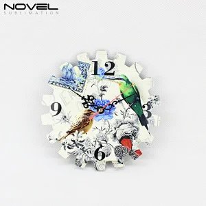 Custom MDF Clock Sublimation Blank Wall Clock