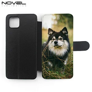 Sublimation PU Flip Leather Phone Wallet For Google Pixel 4 XL