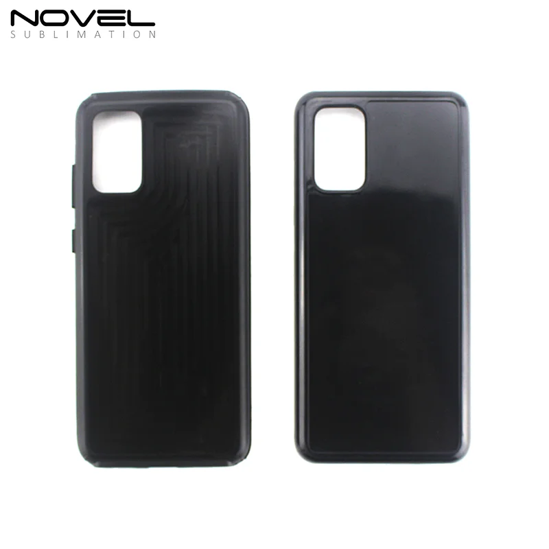 high quality heat transfer 2D 2in1 phone shell for S20 plus