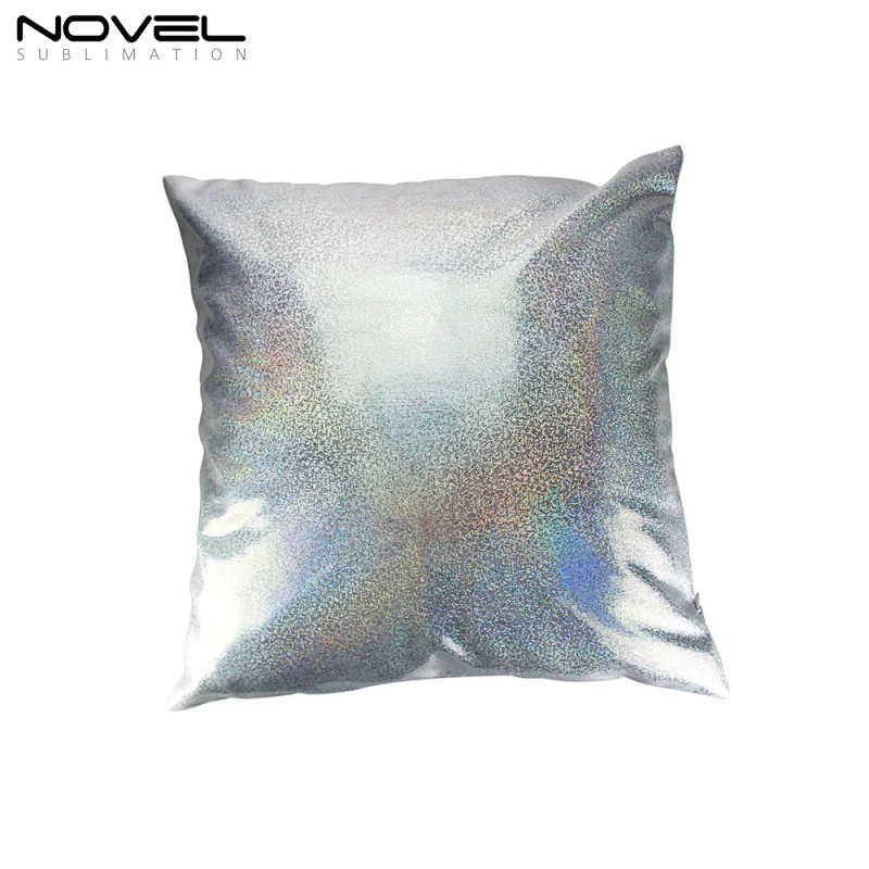 New Arrival Custom Blank Glitter Color Pillow Case Square Pillow Cover