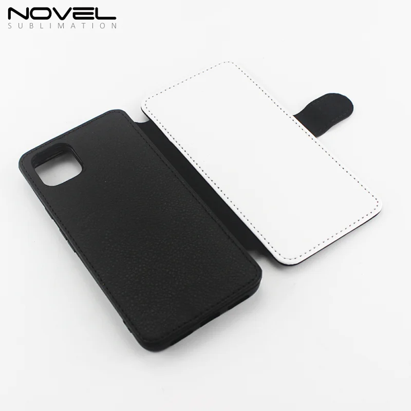 For Pixel 4XL Blank Heat Transfer Flip Leather Bag