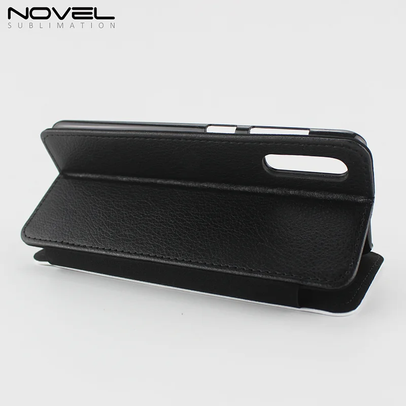 New Arrival Blank PU Leather Flip Covers For Galaxy A50