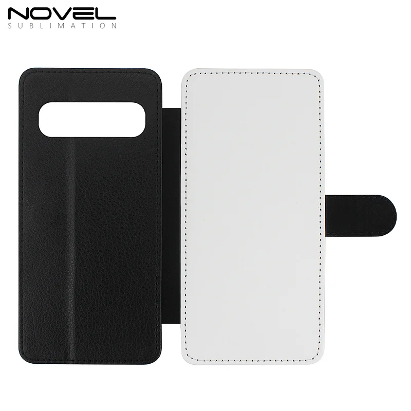 Blank Sublimation PU Flip Phone Wallet Case For Galaxy S10 5G
