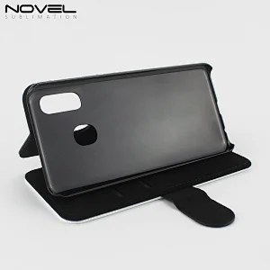 DIY Blank Sublimation Wallet Flip Leather Phone Cover For Galaxy A40