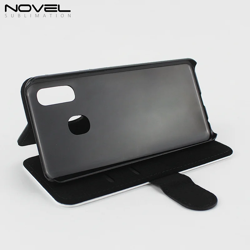 DIY Blank Sublimation Wallet Flip Leather Phone Cover For Galaxy A40