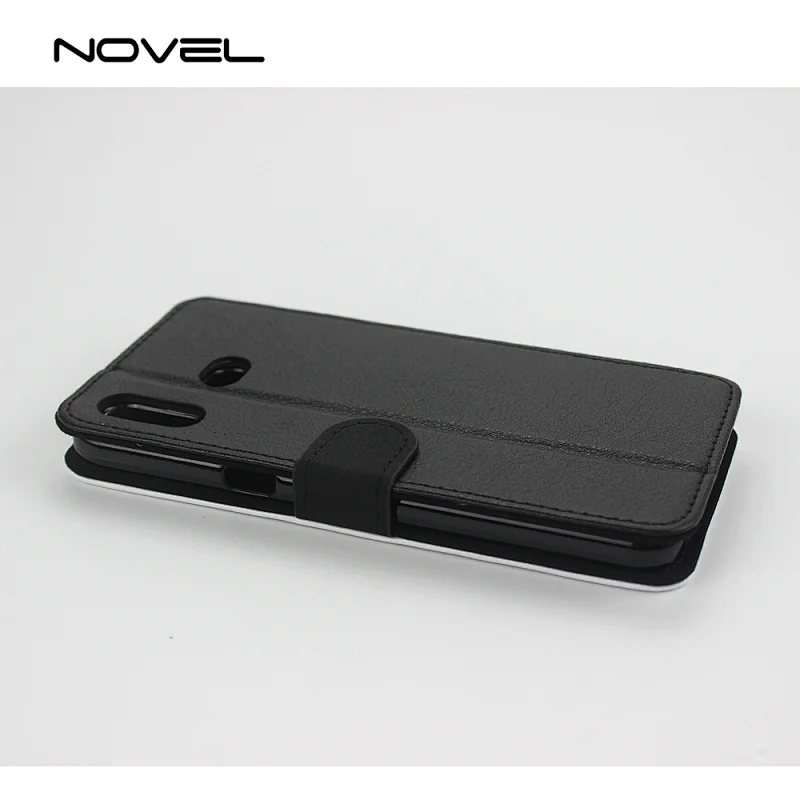 Personalized Sublimation Blank 2D PU Leather Phone Cover For Galaxy A6s