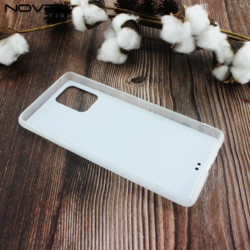 DIY Blank 2D Soft Phone Caes With Metal Insert For S10 Lite - A91