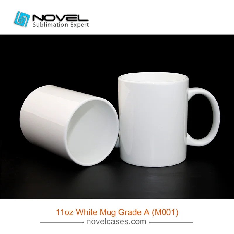 DIY customized 11oz Sublimation White Mug, Sublimation Ceramic Mug