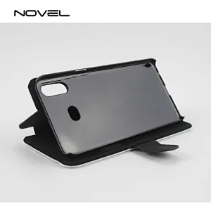 Personalized Sublimation Blank 2D PU Leather Phone Cover For Galaxy A6s