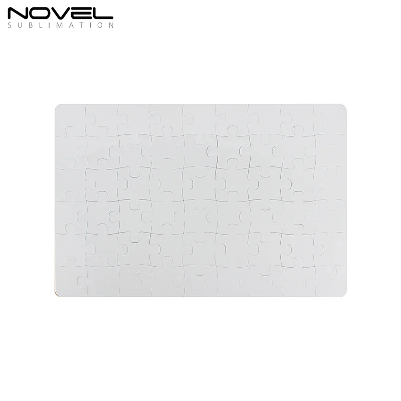 A4 Size DIY  Sublimation Blank Plastic Hard Board Polymer Jigsaw Puzzle