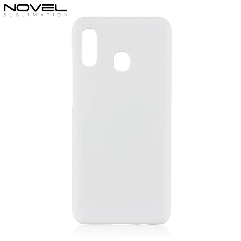 Custom Case For Galaxy A20/A30 White Plastic 3D Sublimation Blank Phone Case Cover