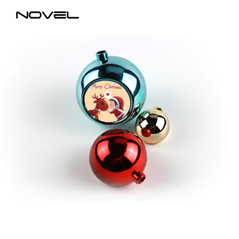 High Quality Blank Sublimation Christmas ball, Customized Big Christmas ball
