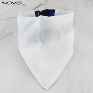Customize design factory price  Blank Sublimation Pet Scarf