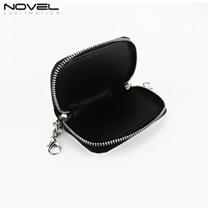 Sublimation PU Leather Car Key Holder Wallet Car Key Case