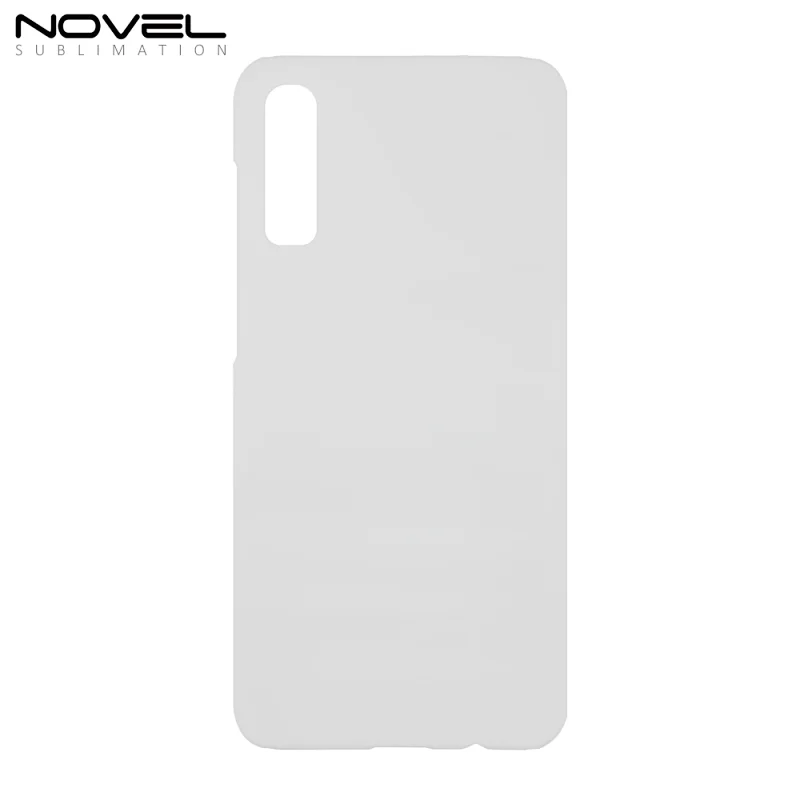 Custom Case For Galaxy A70 White Plastic 3D Sublimation Blank Cover