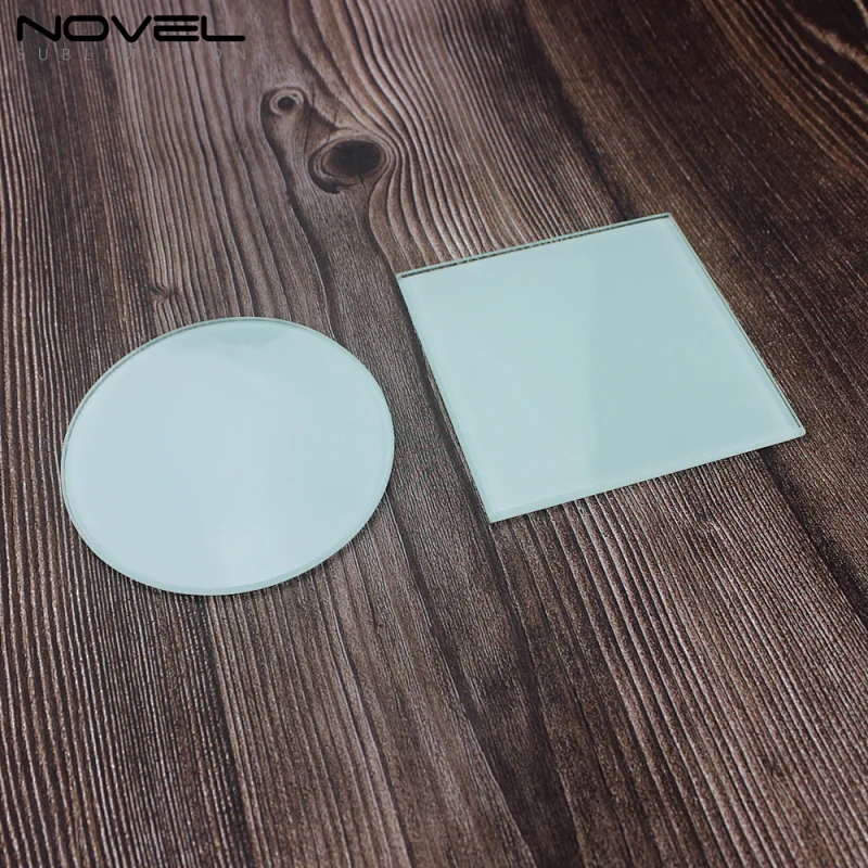 Beautiful Blank Sublimation Glass Round Coaster