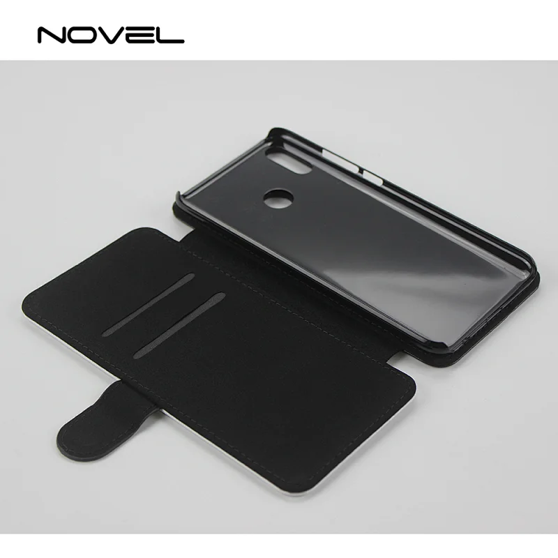 Sublimation DIY Phone Wallet PU Flip Mobile Phone Cover For Huawei Y9 2019