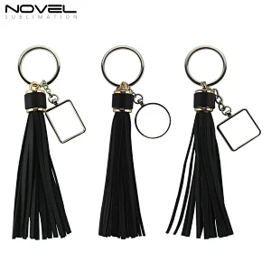 DIY Sublimation Blank  Keyring With Fringe Sublimation Tassel Keyring