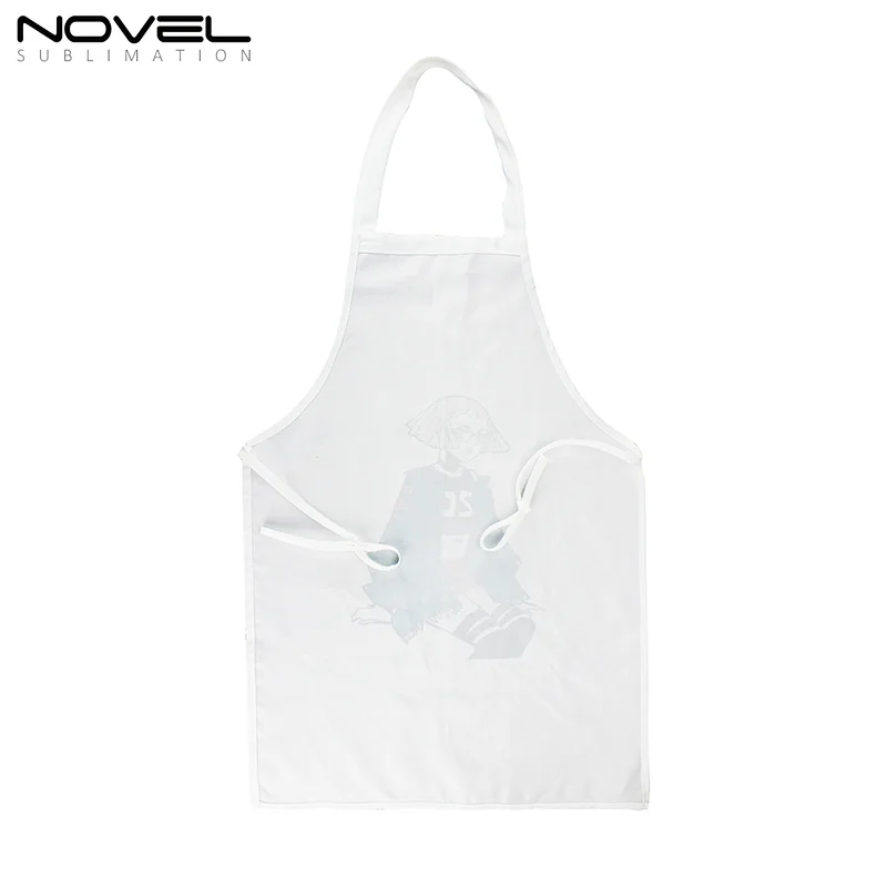 Sublimation White Cooking  Adult Apron with Personalized Image