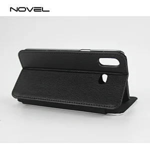 Personalized Sublimation Blank 2D PU Leather Phone Cover For Galaxy A6s