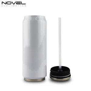 500ml White Coke Can Sublimation Stainless Steel Mug