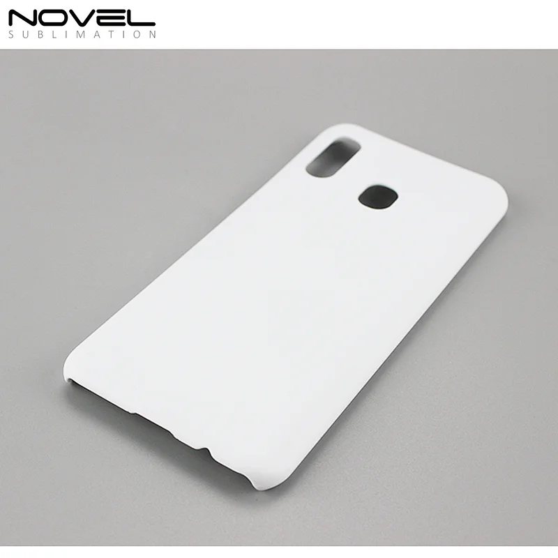 Custom Case For Galaxy A20/A30 White Plastic 3D Sublimation Blank Phone Case Cover