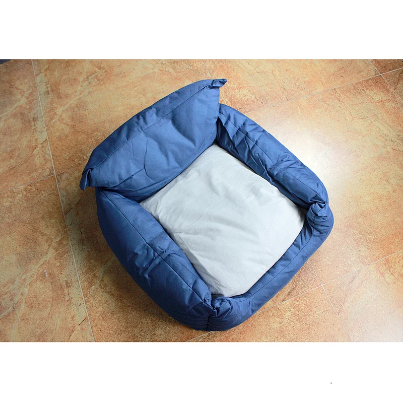 Custom Sublimation Blank Oxford Cloth Pet Bed With Inner Pillow S 50*50cm