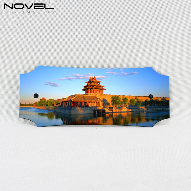 Promotional Gift Custom MDF Wall Hanging Sublimation Door Plate